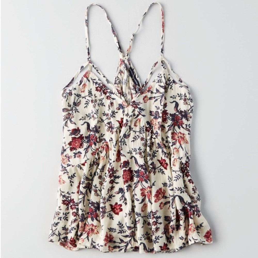AE Floral Tank Top