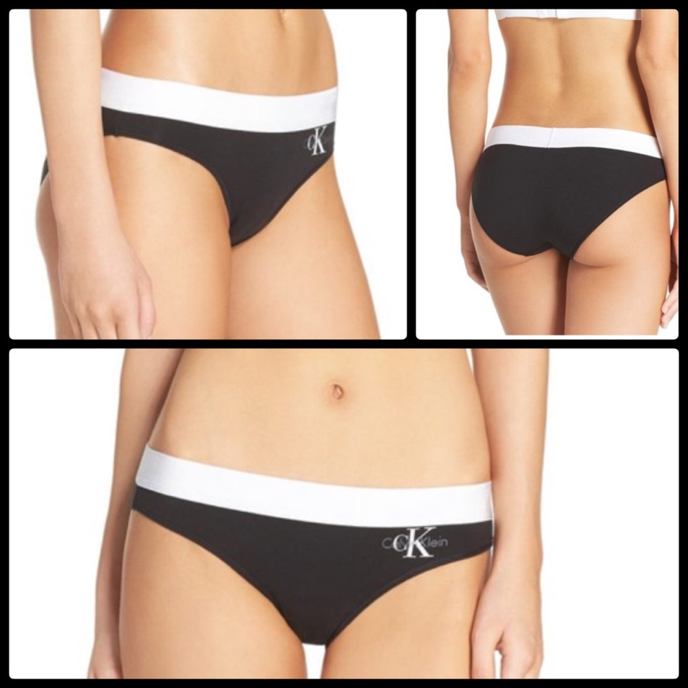 cK Retro high neck logo bralette bikini underwear - Picture 4 of 8