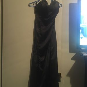 Satin prom dress never worn