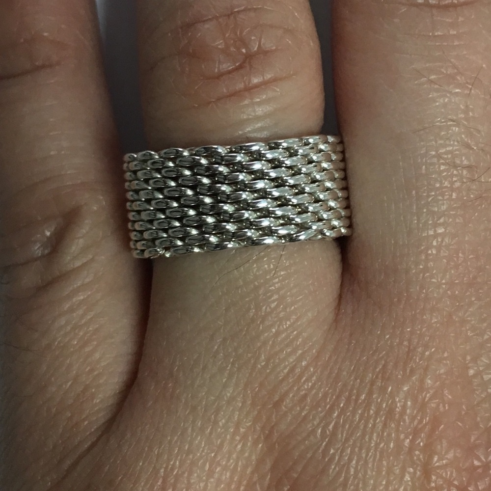 Tiffany & Co. Silver Somerset Ring