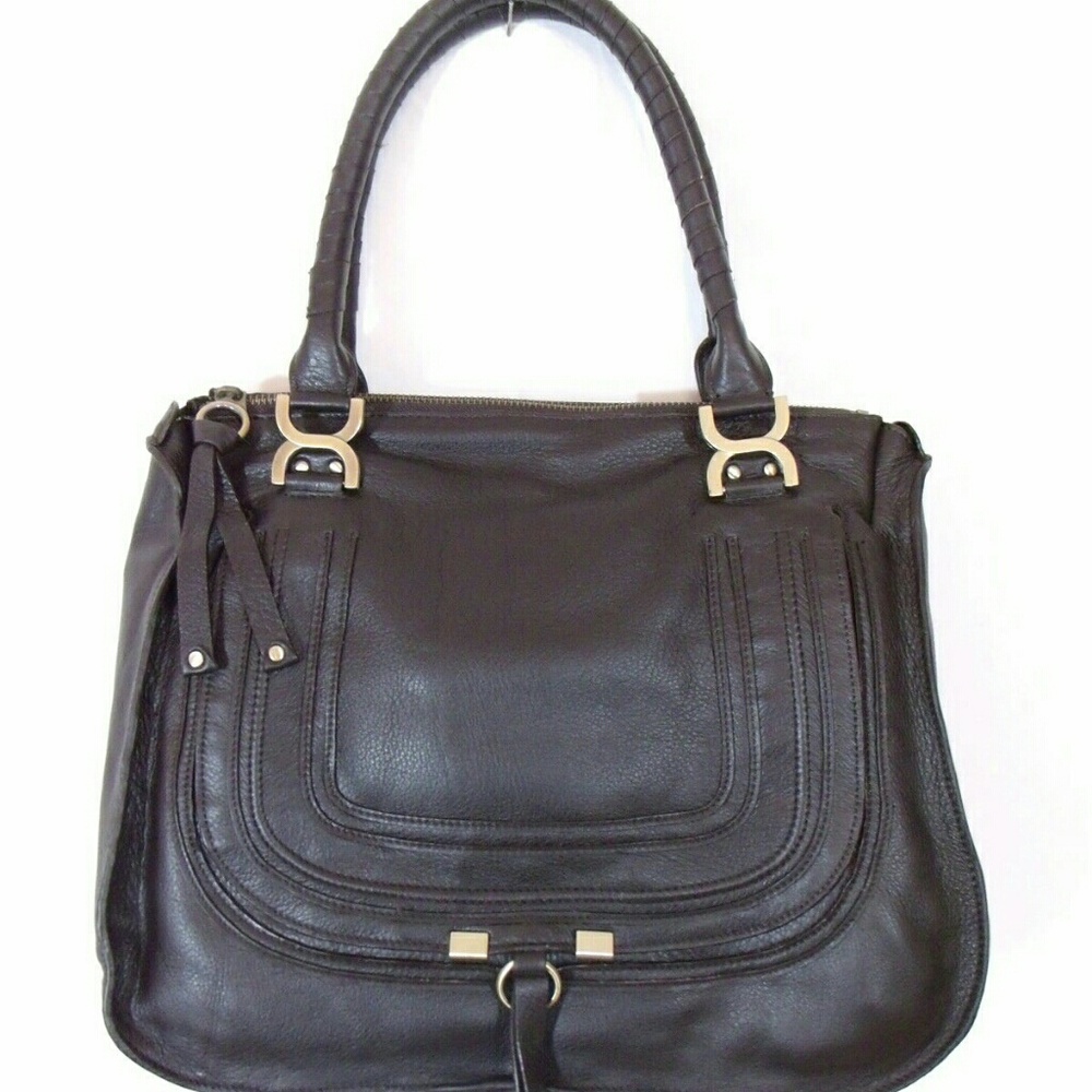 luxury leather handbag