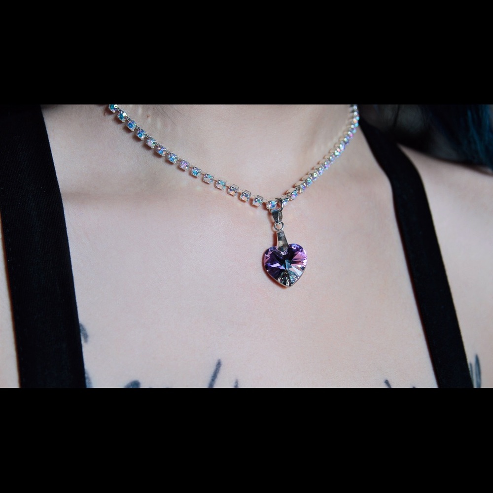 Swarovski rhinestone necklace