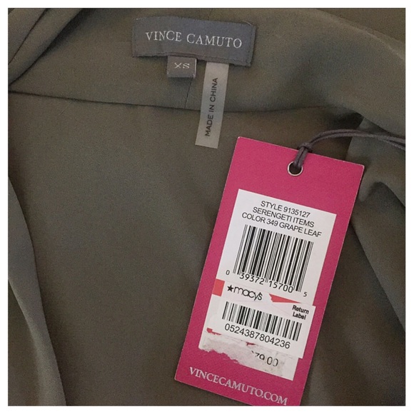 🚫SOLD🚫Vince Camuto Wrap-Front Blouse - Picture 5 of 6