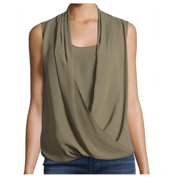 🚫SOLD🚫Vince Camuto Wrap-Front Blouse - Picture 6 of 6