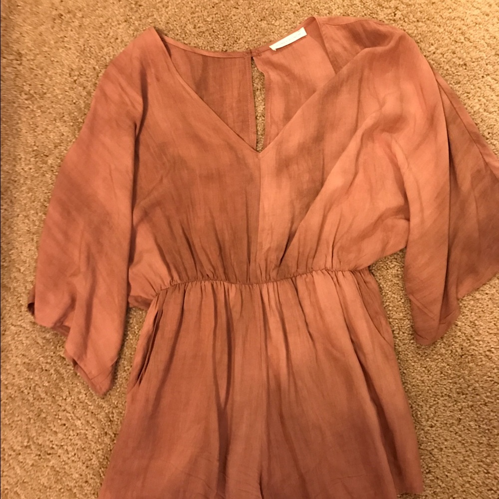 Rustic Pink Romper