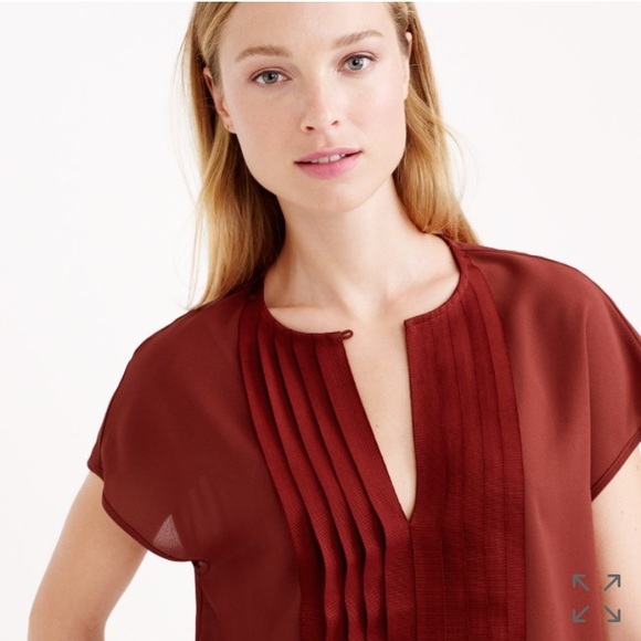 JCREW Grosgrain ribbon top - Picture 3 of 9