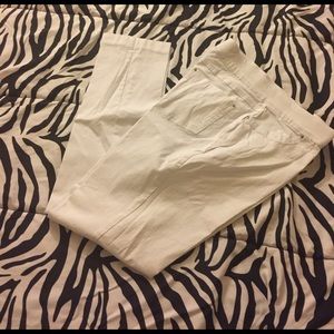 Linda Matthews New York White Pants