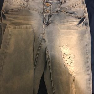 Skinny High Waisted Jeans