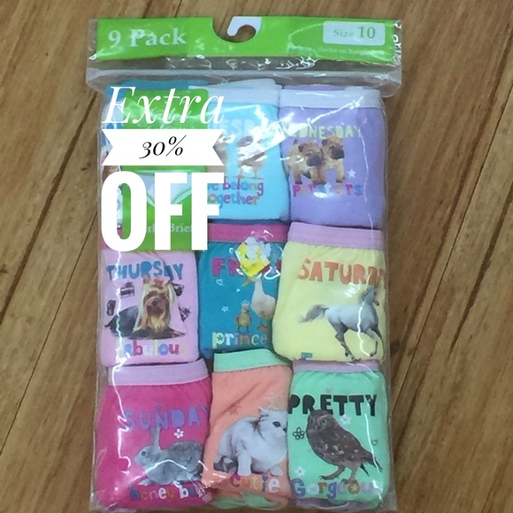 Other - 9 NWT size 12 panties