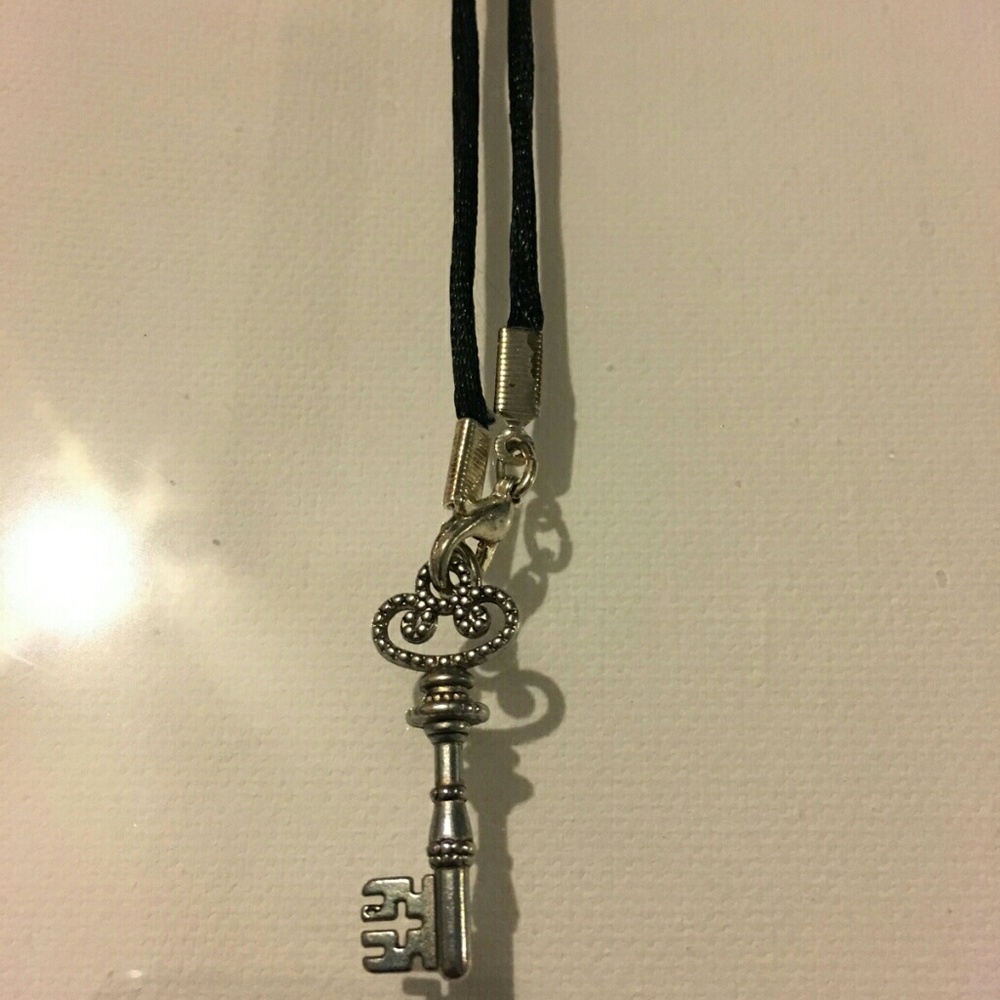 Silver Key Necklace