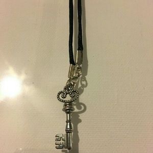 Silver Key Necklace