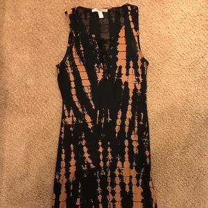 Tie-Dye Bodycon Dress