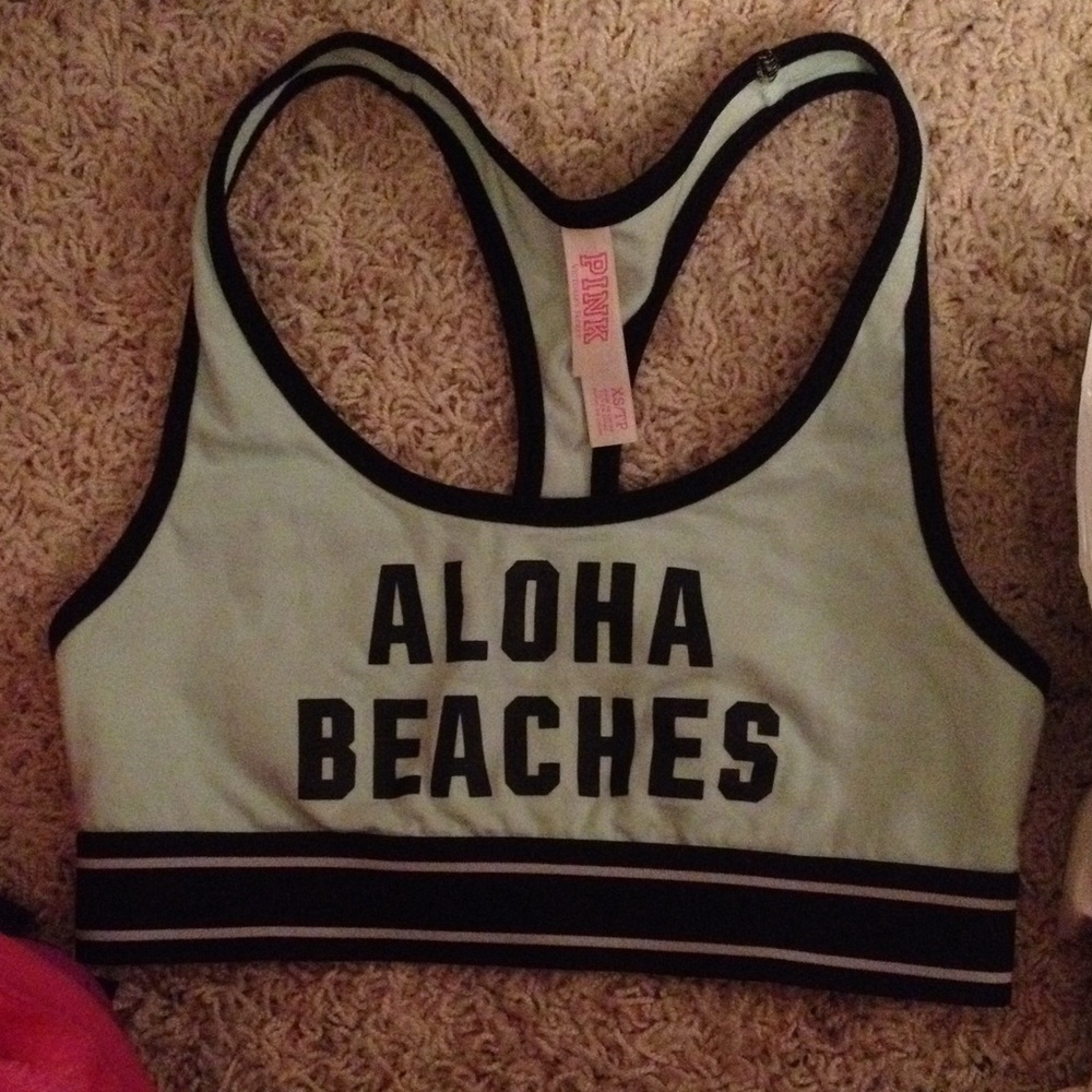 Aloha Beaches Vs pink sports bra