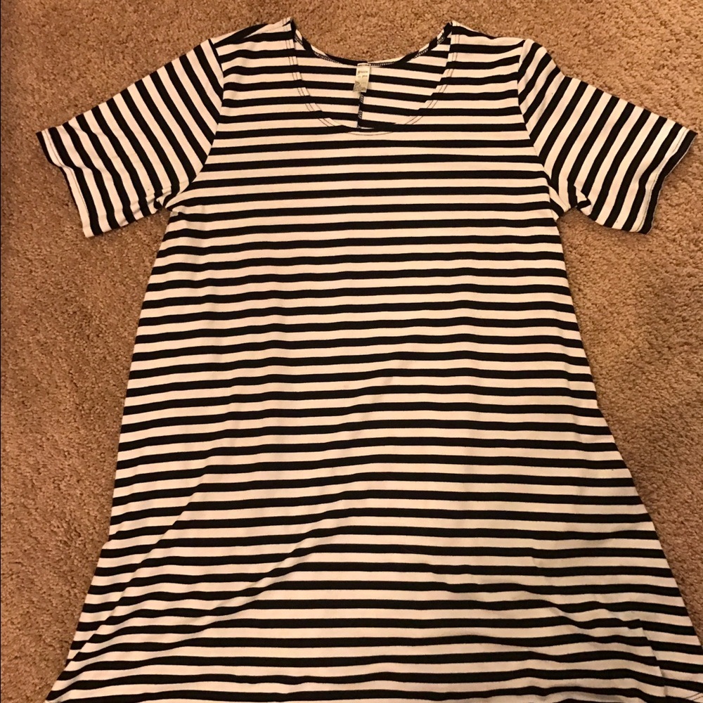 Striped Flowy Dress