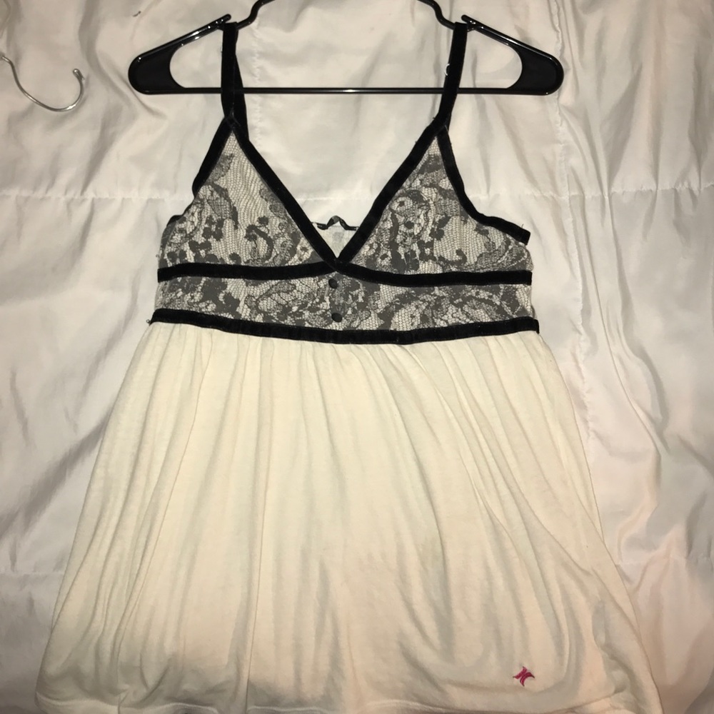 Hurley Tank with Black Velvet Lining and Straps