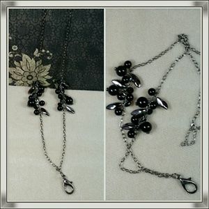 Long beaded necklace