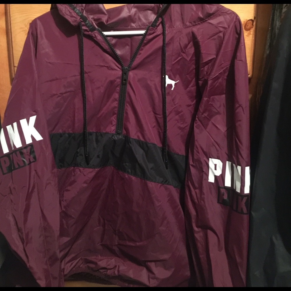 PINK Windbreaker, worn once.