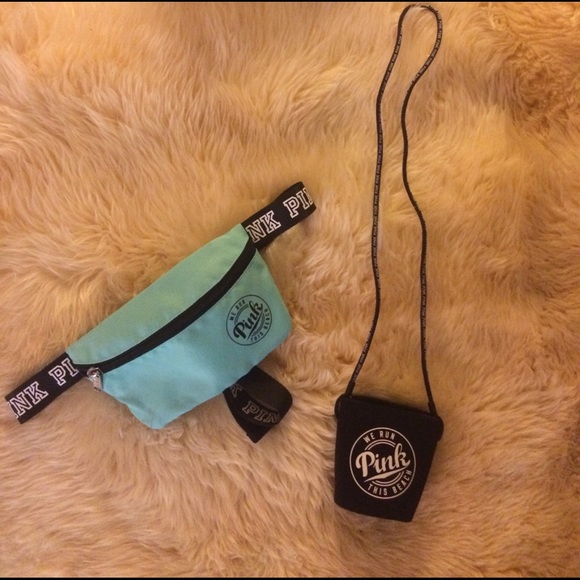 PINK Victoria's Secret Accessories - Victoria's Secret Pink drink holder and fanny pack