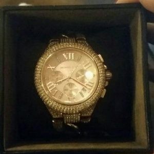 Rose gold Michael Kors watch