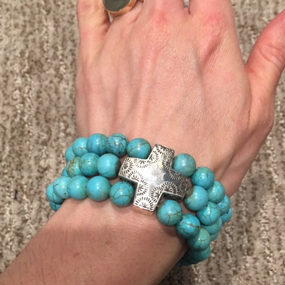 Silpada Jewelry - Silpada Sterling Silver & Howlite bracelet