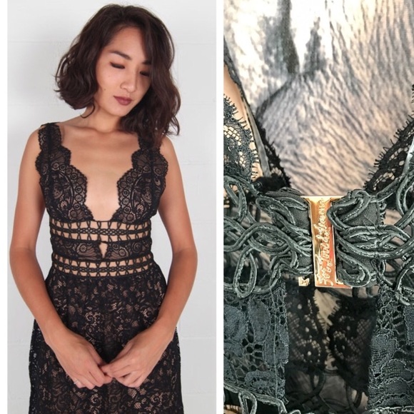 ❌SOLD: For Love and Lemons Mon Cheri Midi Dress - Picture 6 of 8