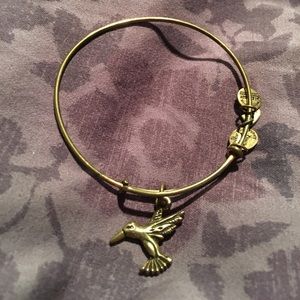 Alex & Ani gold bird bangle