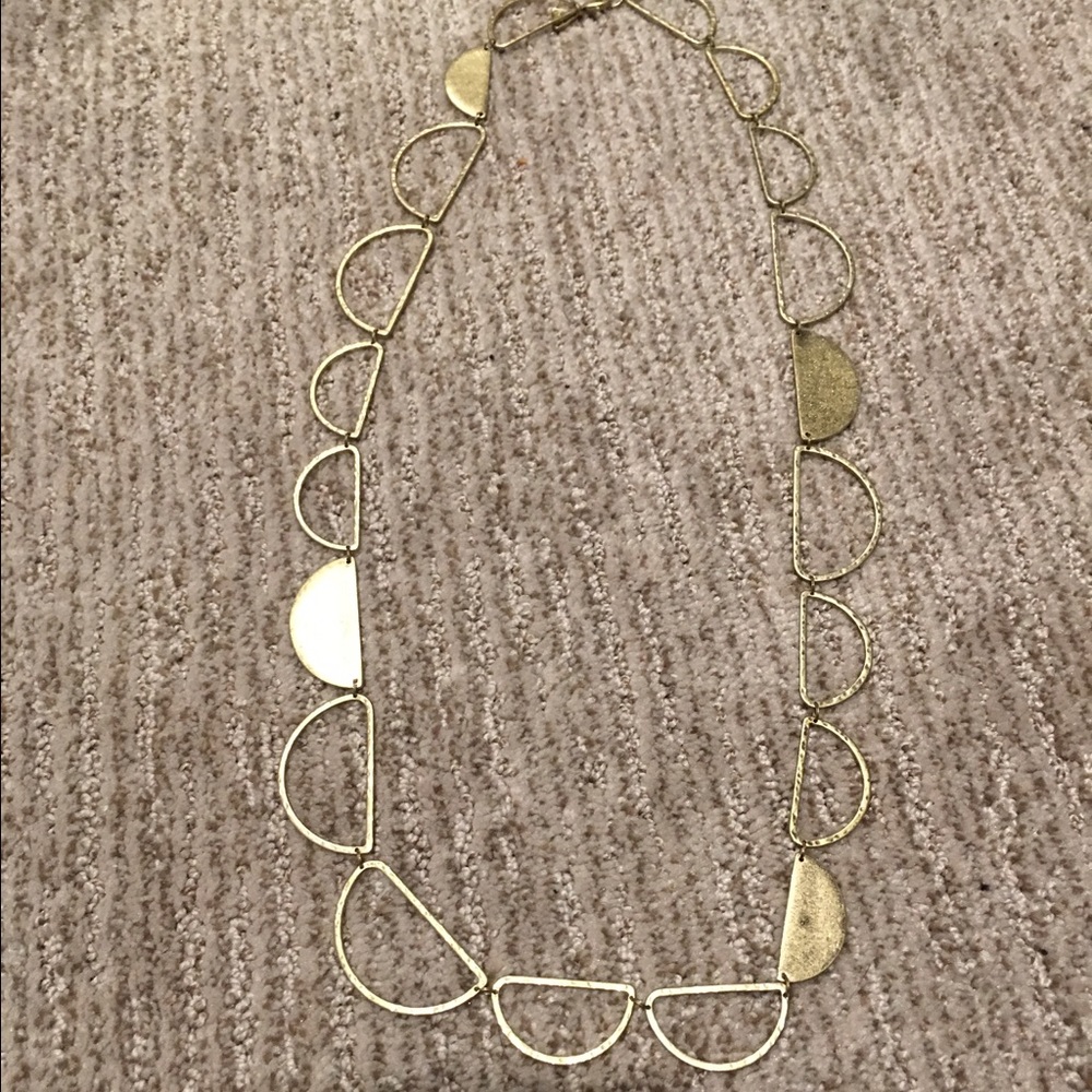 Silpada K&R collection brass necklace