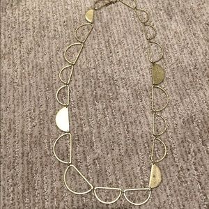 Silpada K&R collection brass necklace