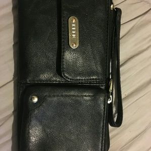 Black "Leather" Hand bag