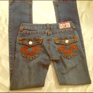 True religion jeans light wash ️sz 25