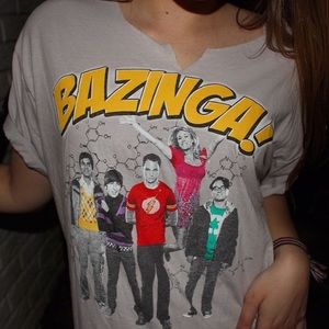 Big Bang Theory T-Shirt Dress//Medium-Large Fit