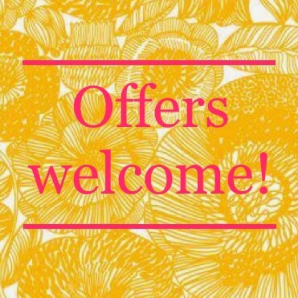 Offers welcome! You never know if you don't ask!