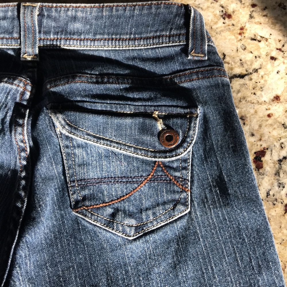 Anchor Blue Lilac Flap Pocket Denim Jeans