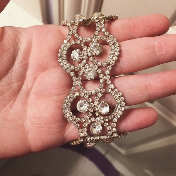 Faux Diamond Bracelet - Picture 1 of 3