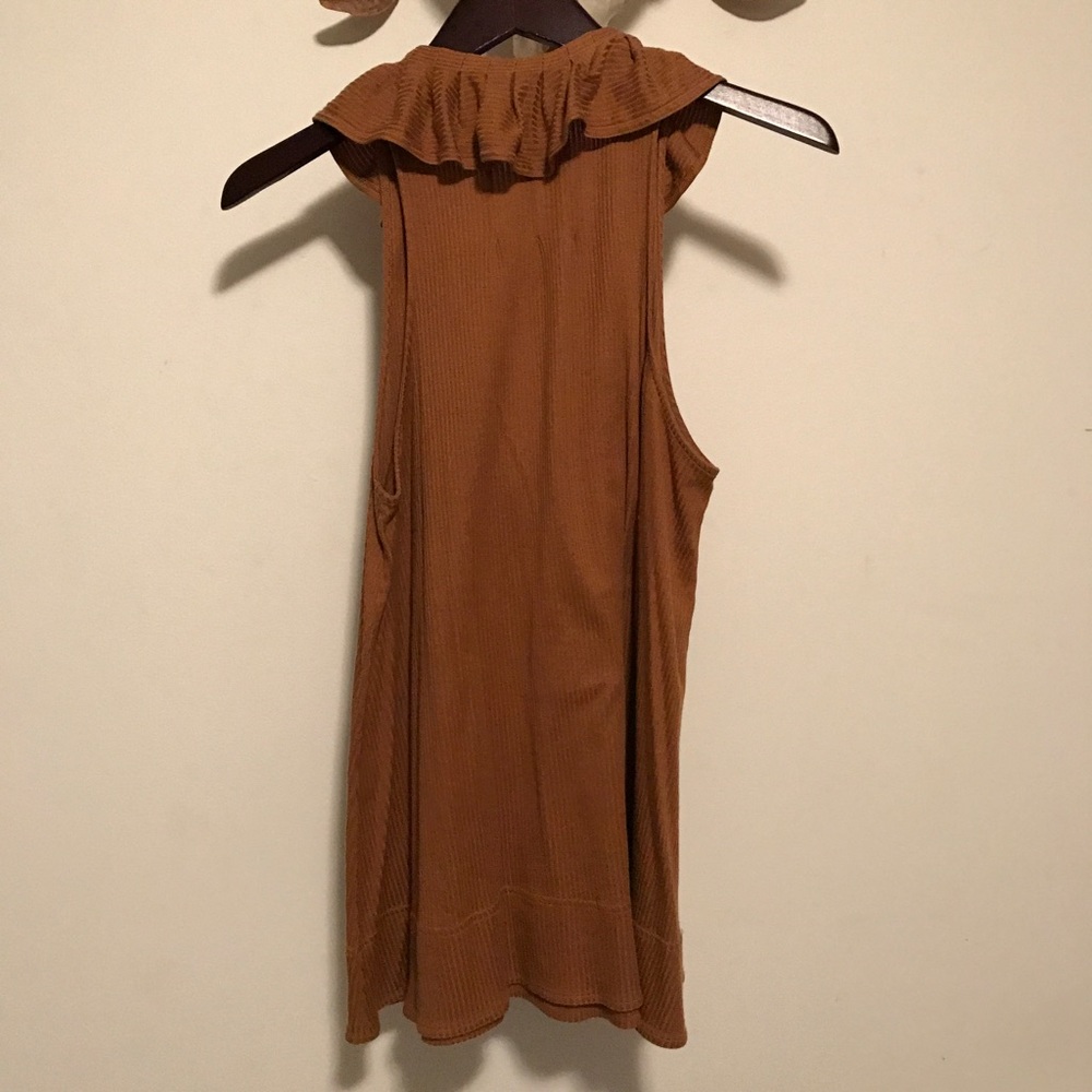 Marc Jacobs Ruffle Collar Ribbed Tunic - Picture 4 of 6