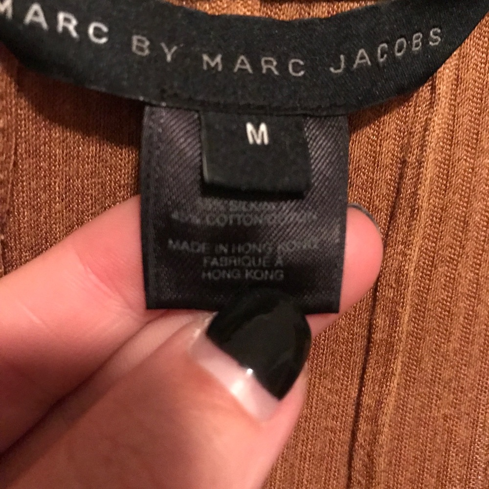 Marc Jacobs Ruffle Collar Ribbed Tunic - Picture 6 of 6