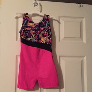 Girls excellent used condition Unitard Size 6/6X