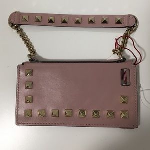 Valentino rockstud iphone 5/5s phone clutch