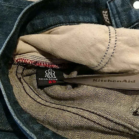 Rock & Republic Red Pocket Jeans - Picture 3 of 3