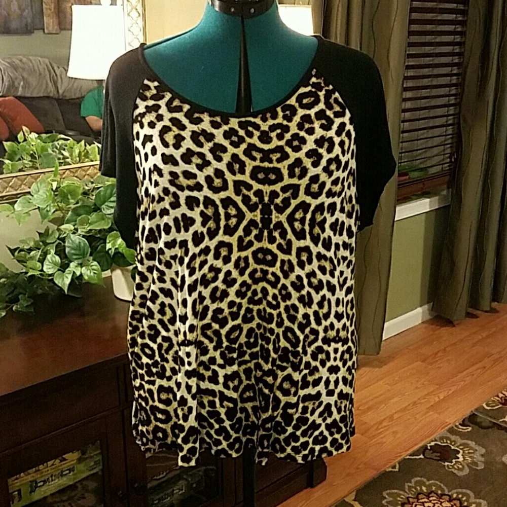 Cheetah print shirt