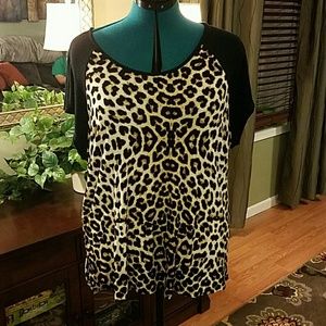 Cheetah print shirt