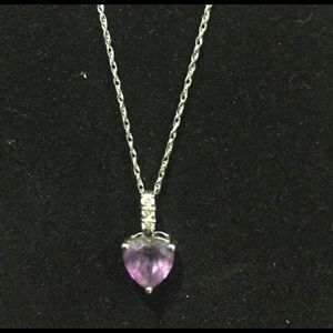 Amethyst necklace