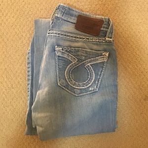 Big star liv flare light wash 26 long