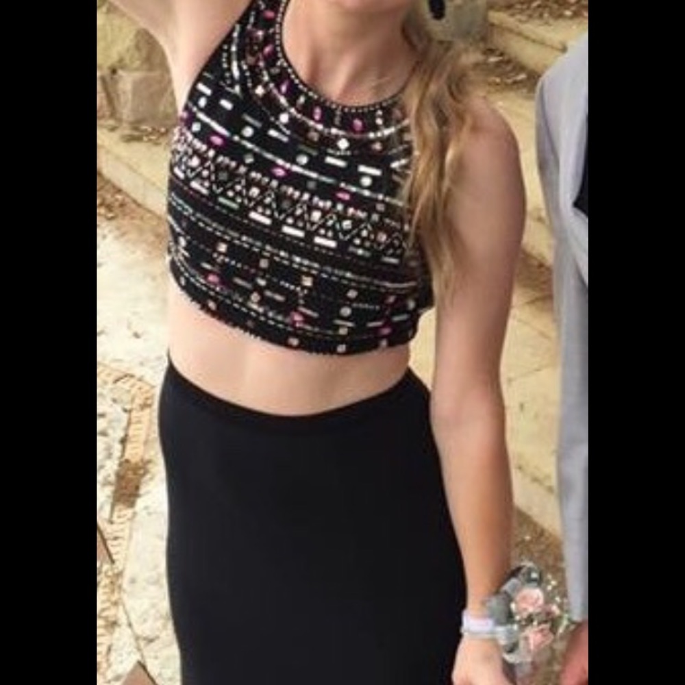 2 PIECE PROM DRESS