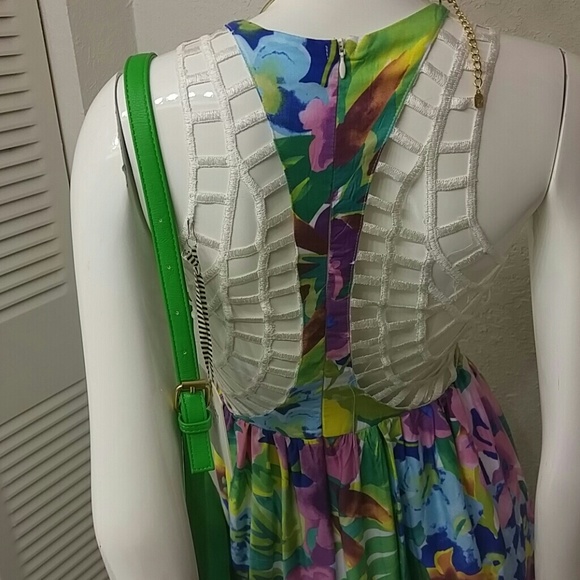 🔴SOLD🔴ANGEL BIBA FLORAL PRINT ROMPER - Picture 3 of 7