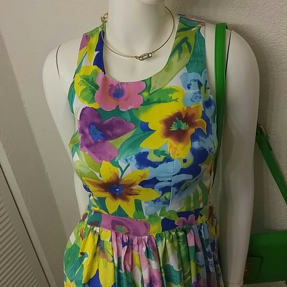 🔴SOLD🔴ANGEL BIBA FLORAL PRINT ROMPER - Picture 7 of 7