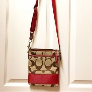COACH Canvas Crossbody Bag
