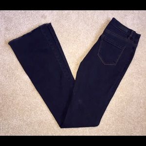 Blank NYC Dark Blue Cosmic Flare Jeans