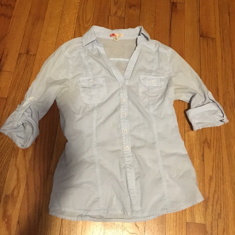 Light Blue Button Down
