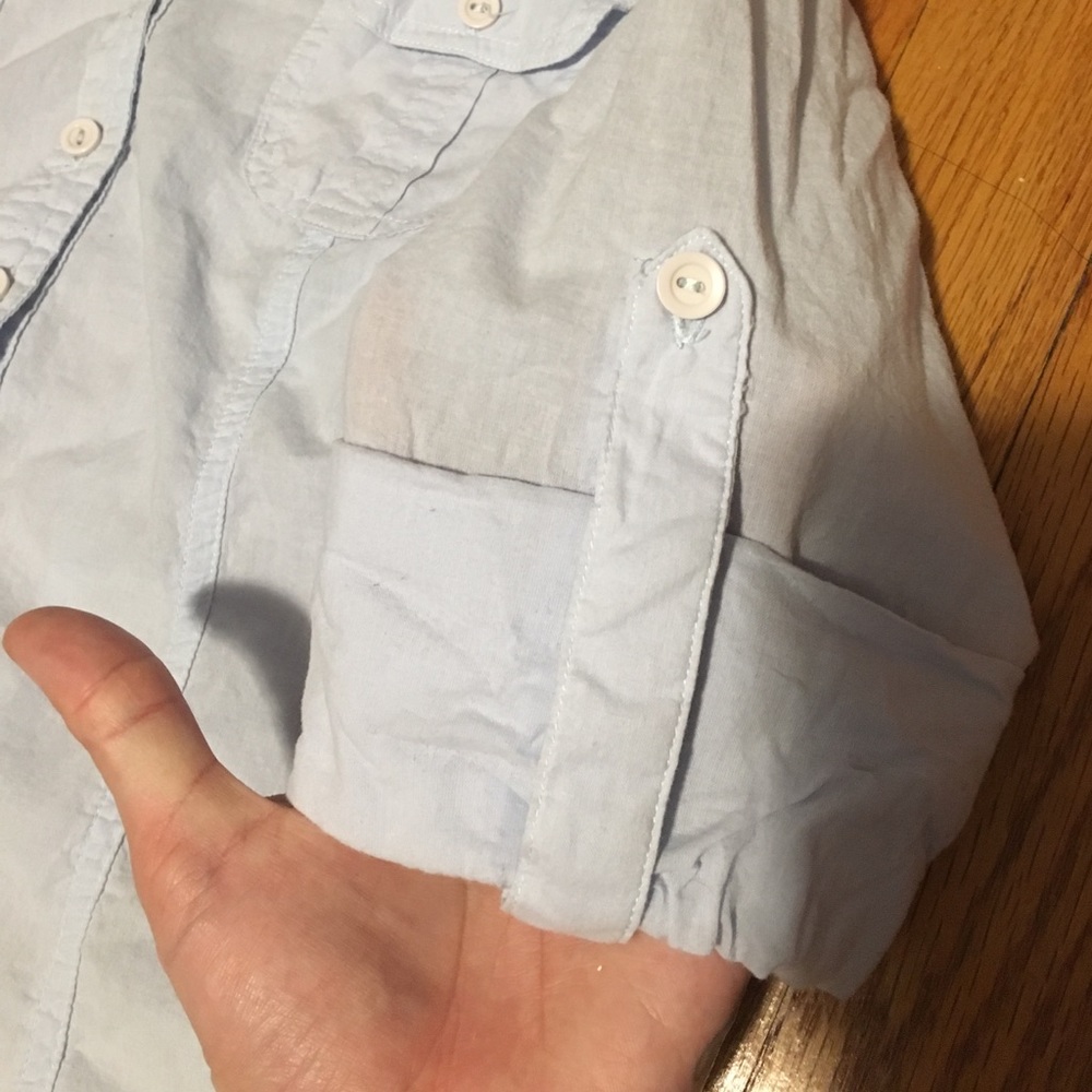 Light Blue Button Down - Picture 2 of 4